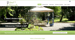 Desktop Screenshot of hoteldupatriarche.fr